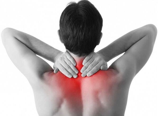 Il dolore al collo può essere la causa dell'osteocondrosi