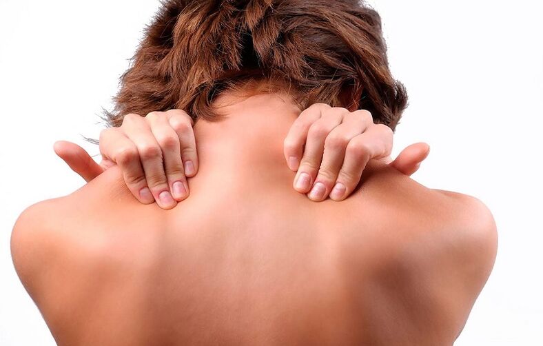 Dolore nell'osteocondrosi cervicale