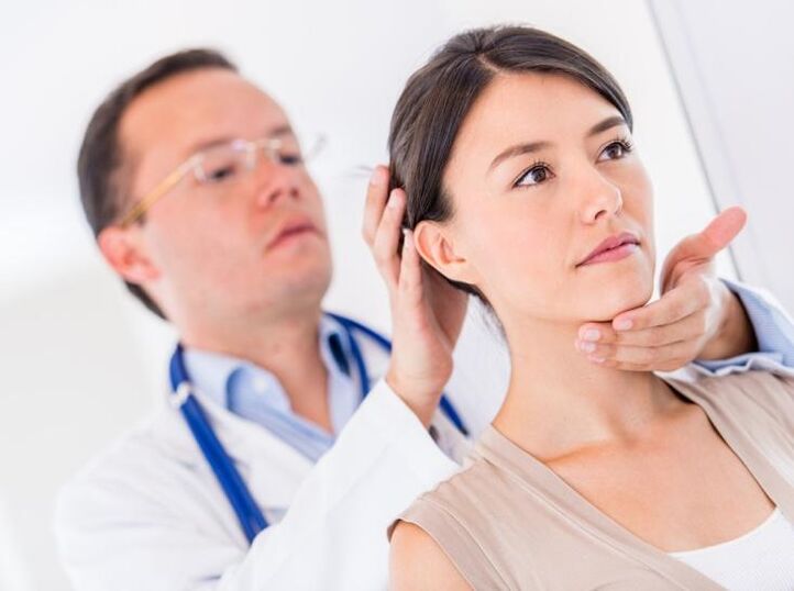 Trattamento dell'osteocondrosi da parte di un medico